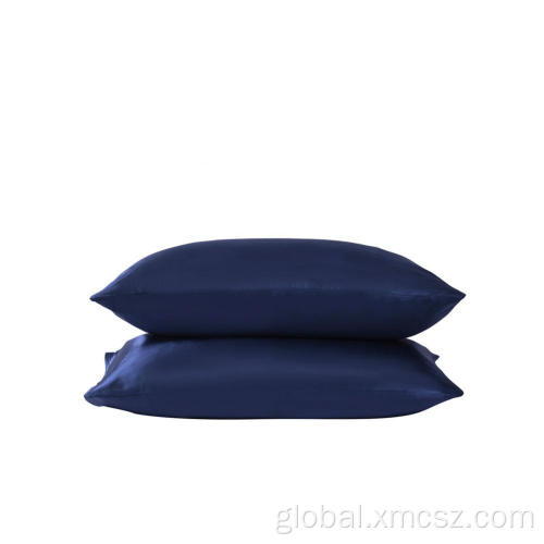 Custom Pillow Covers Solid 100% Satin Silk Standard Sleeping Pillow Case Factory